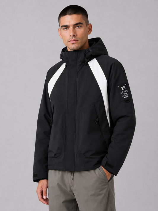Hooded Waterproof Padded Jacket