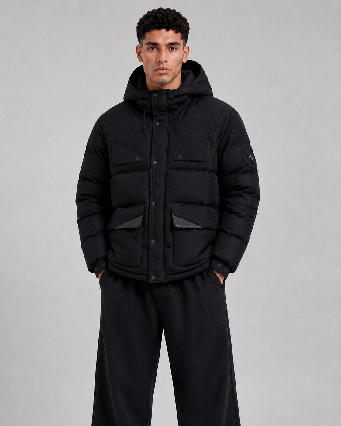 Ventoux Men’s Hooded Down Parka Jacket