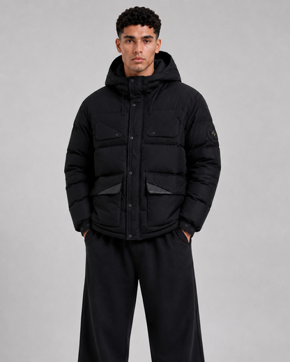 Ventoux Men’s Hooded Down Parka Jacket