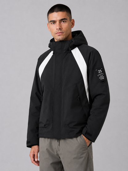 Hooded Waterproof Padded Jacket