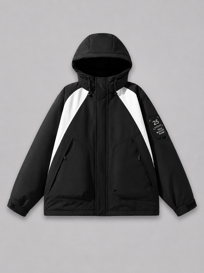 Hooded Waterproof Padded Jacket