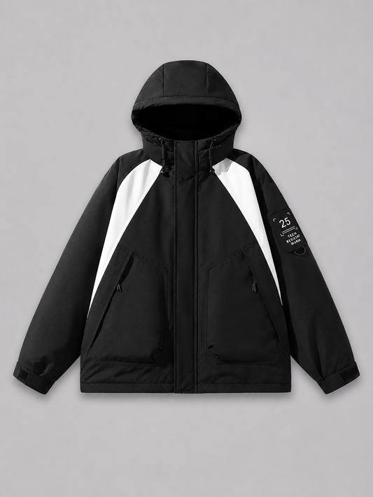 Hooded Waterproof Padded Jacket