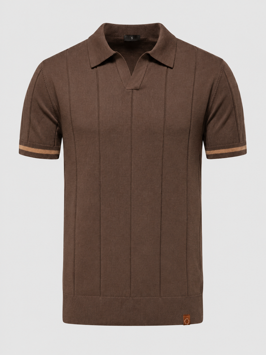 Short-Sleeve Viscose Blend Top