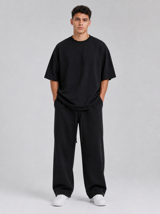 Plus Size Cotton Casual Pants