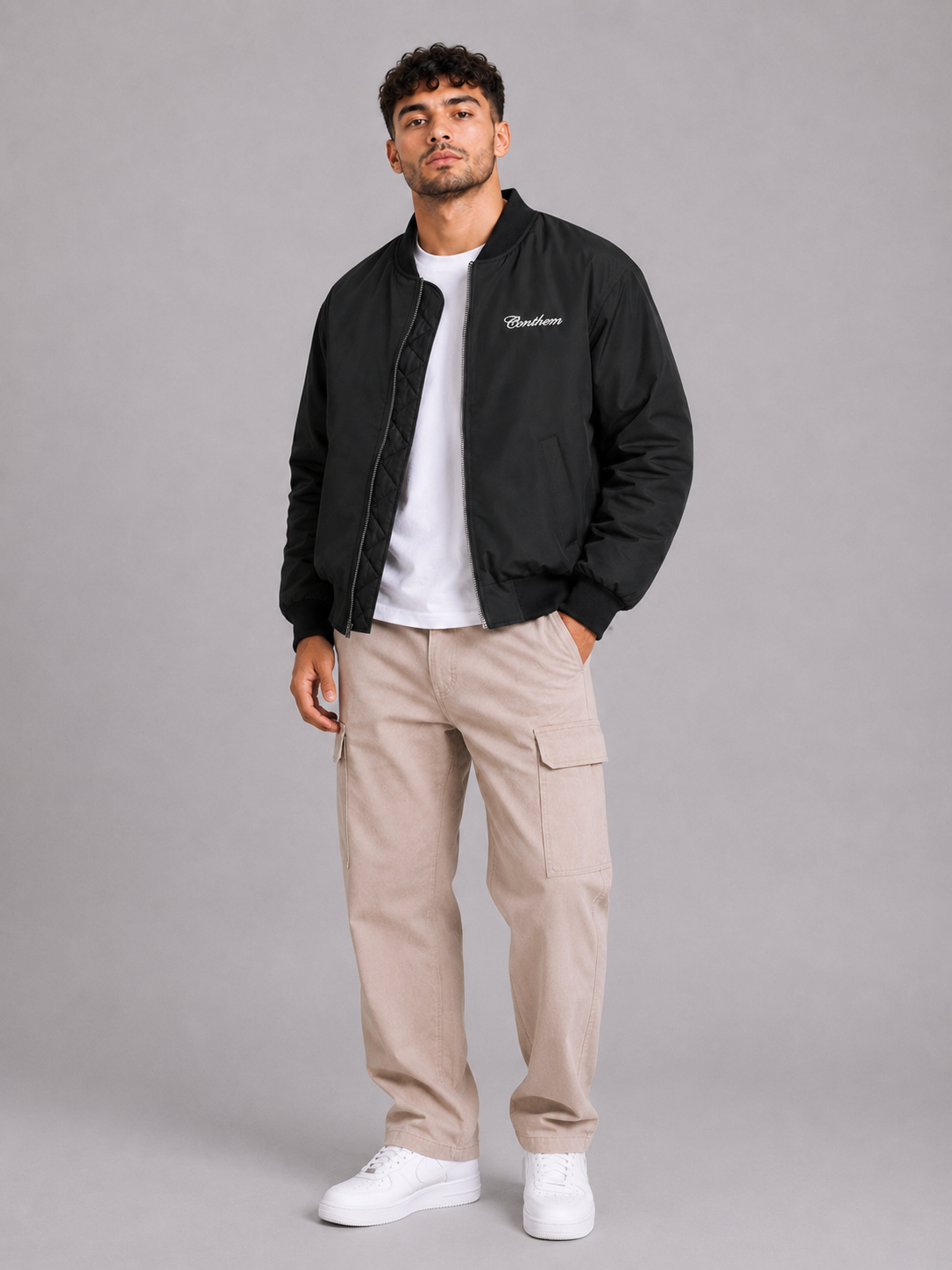 Windproof Stand Collar Jacket