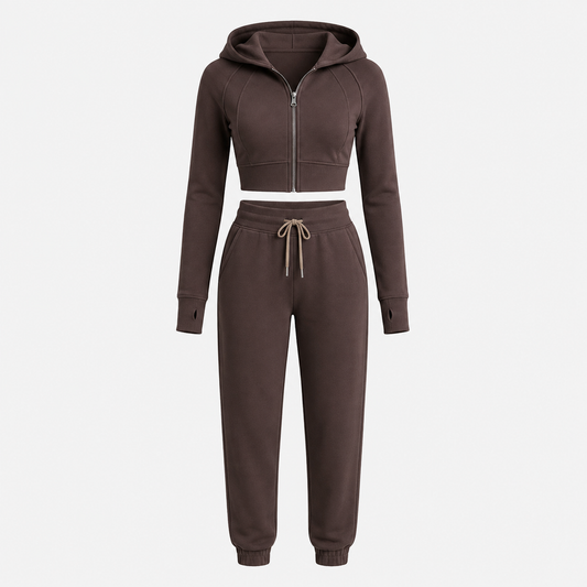 Women’s Cotton Blend Top & Pants Set