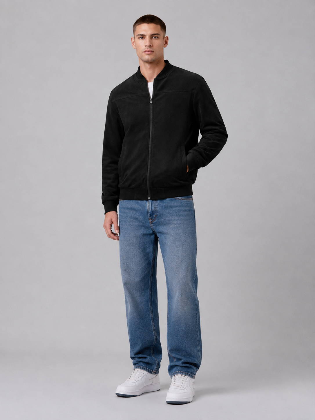 Stand Collar Sports Jacket