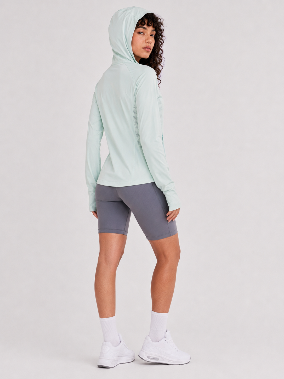 Women’s Long-Sleeve Activewear Coat