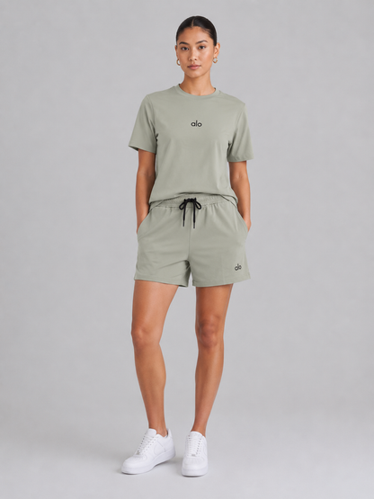 Unisex Quick-Dry T-Shirt & Shorts Set