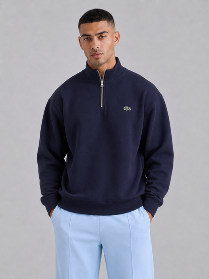 Loose Fit Cotton Pullover Hoodie