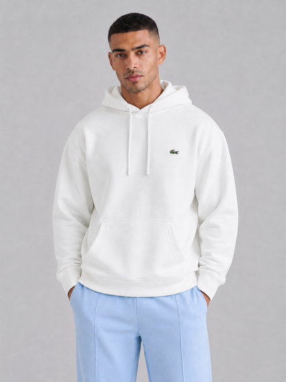 Loose Fit Cotton Pullover Hoodie