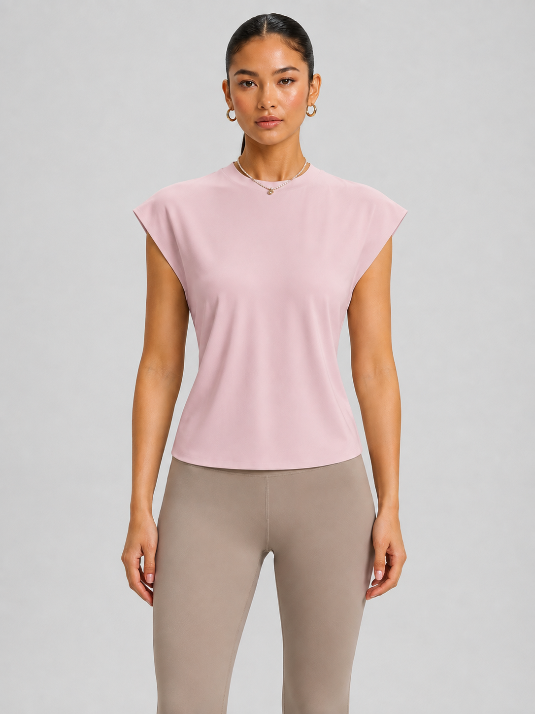 Slim Fit Roman Cotton Short Sleeve T-Shirt