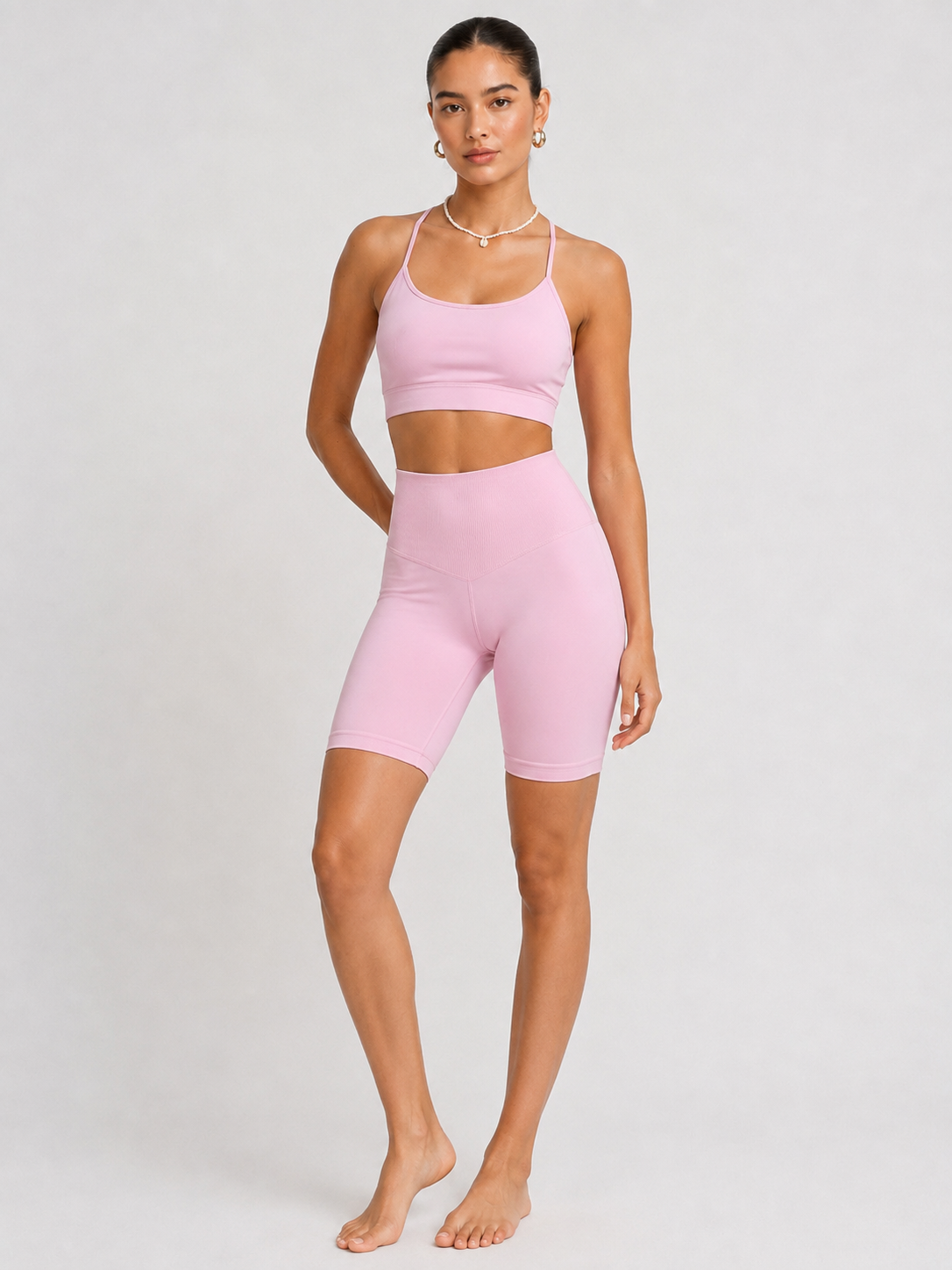 Women’s High-Waist Scrunch Biker Shorts