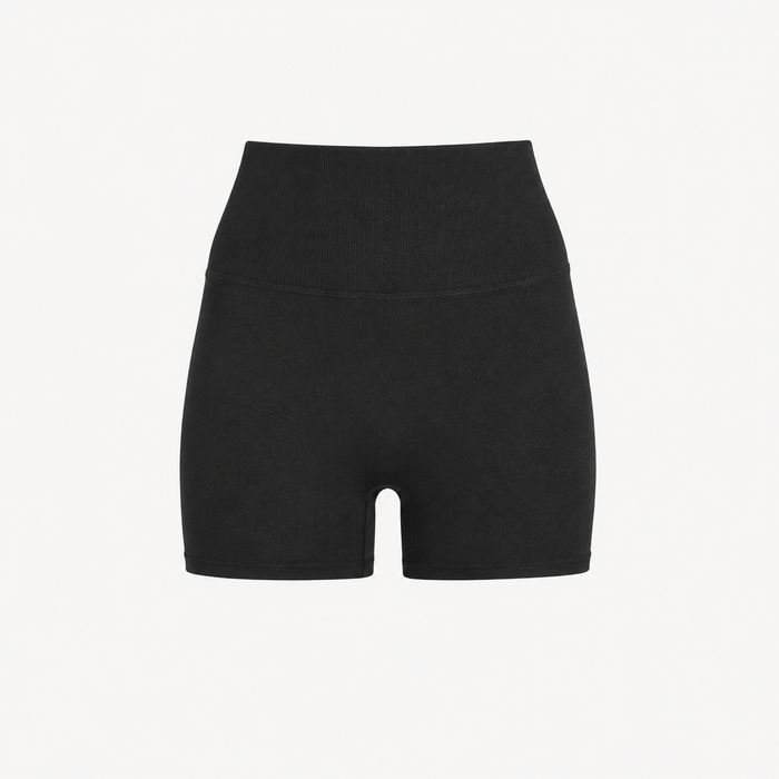 Women’s High-Waist Moisture-Wicking Fitness Shorts