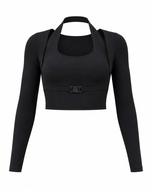 Women’s Long-Sleeve Layered Active Top