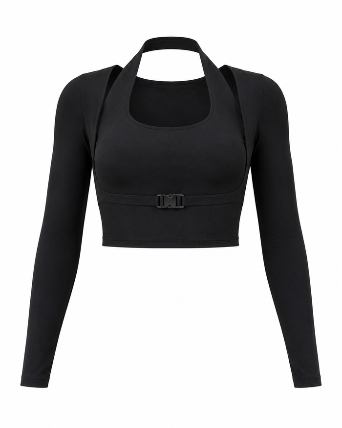 Women’s Long-Sleeve Layered Active Top