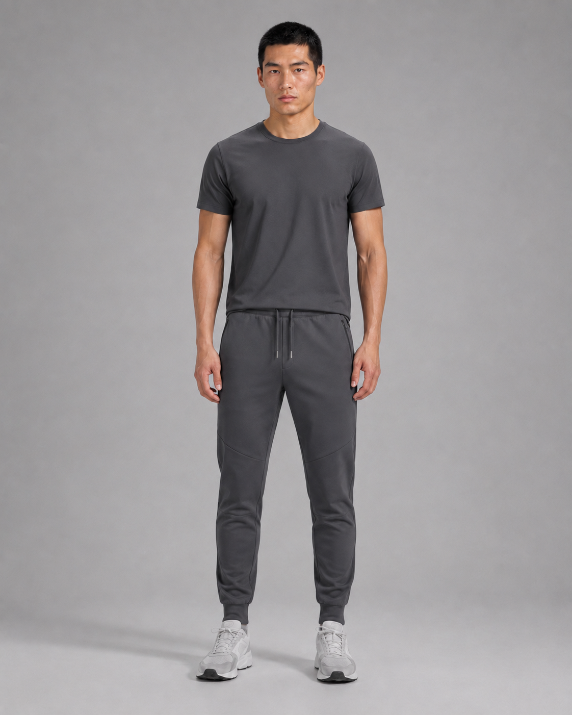 Minimalist Crewneck Tee Luxe Cotton Blend